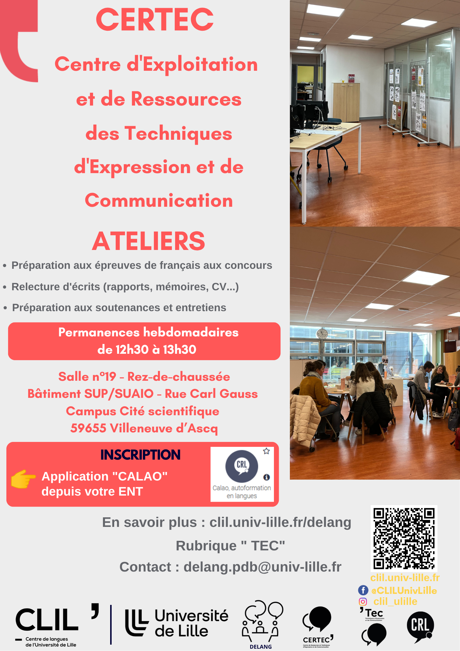 CERTEC - Centre de Langues de l'Université de Lille